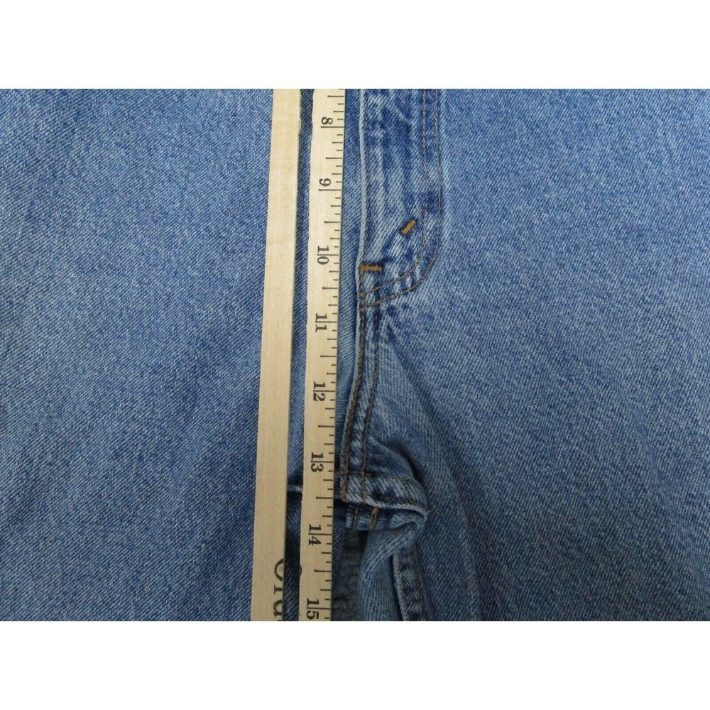 Levis 546 Jeans Mens 42x30 Light Wash Blue Loose Fit Relaxed Everyday Casual - Picture 8 of 11